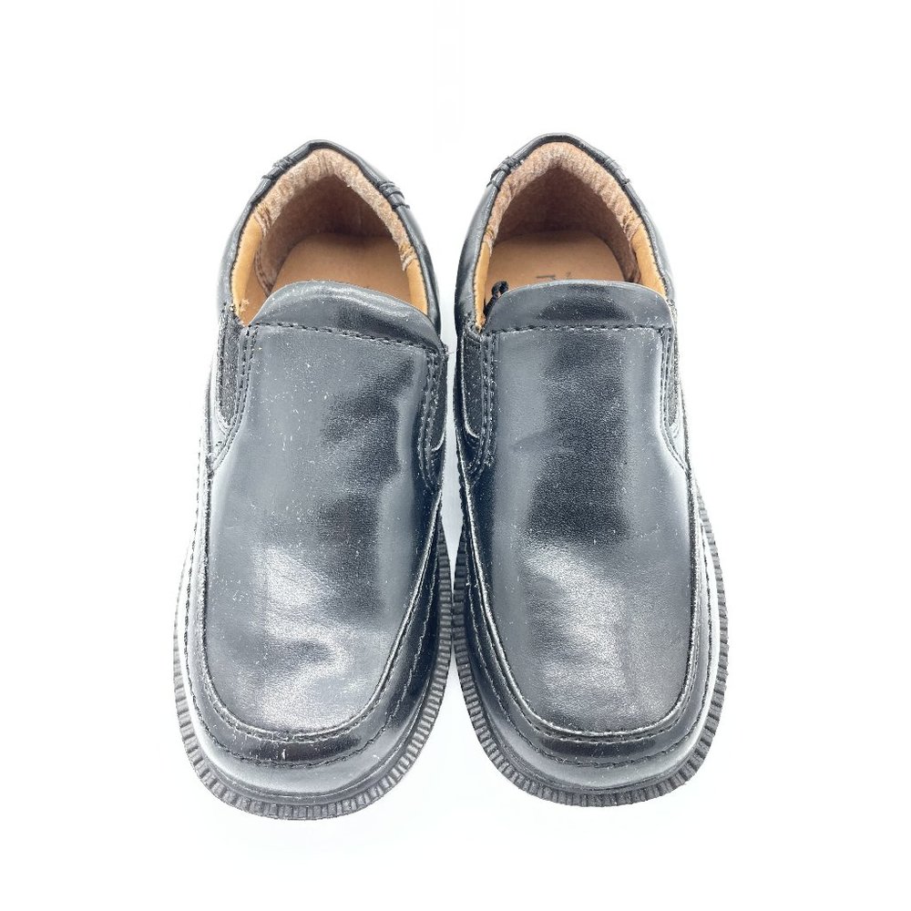 Nordstrom Rack Black Slip On Fancy Kid Sz 10